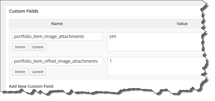 portfolio post attachments